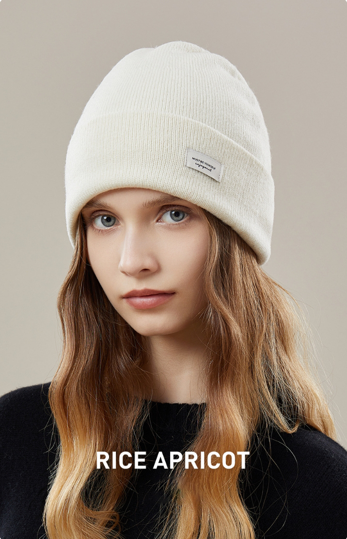 100% WOOL KNITTED HAT - AOA Fashion Accessories