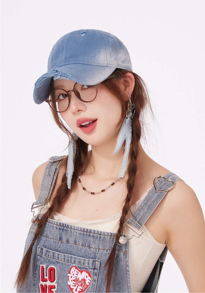 Vintage Baseball Cap – Cotton Blend Adjustable Hat - AOA Fashion Accessories