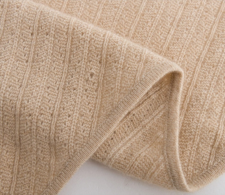 Women's cashmere triangle scarf. - AOA Fashion Accessories