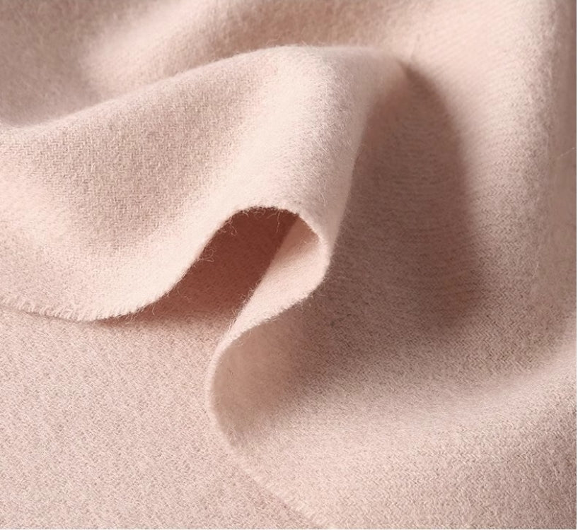 100% wool scarf for autumn and winter, Chinese style embroidered women's scarf, gift - AOA Fashion Accessories