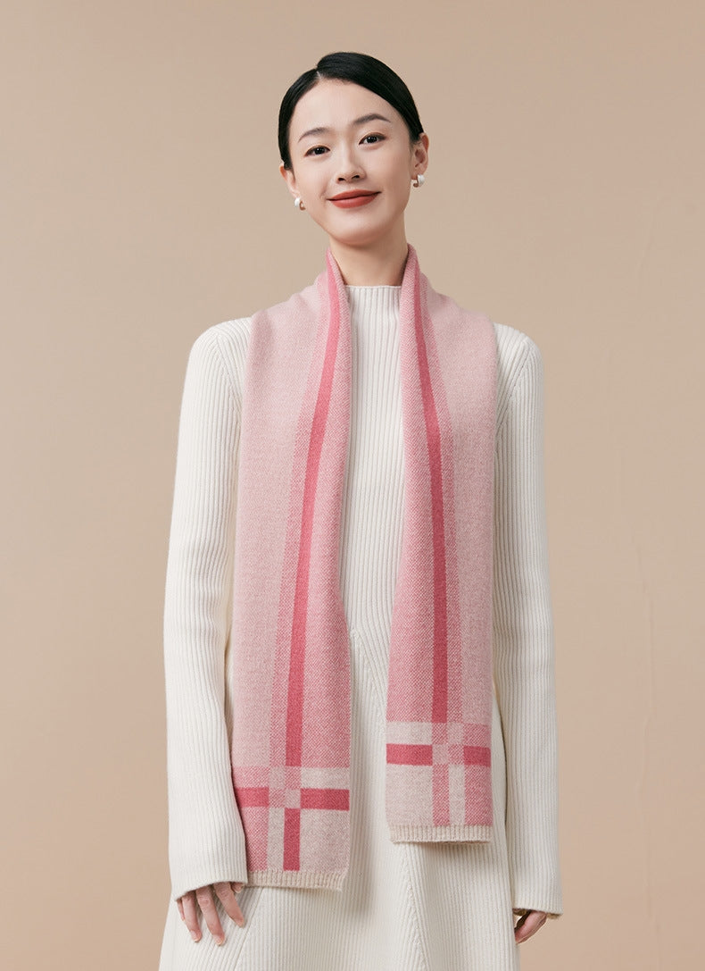 100% WOOL SCARF - AOA Fashion Accessories