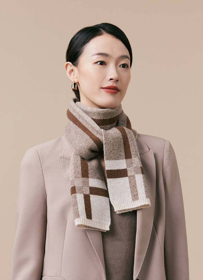 100% WOOL SCARF - AOA Fashion Accessories