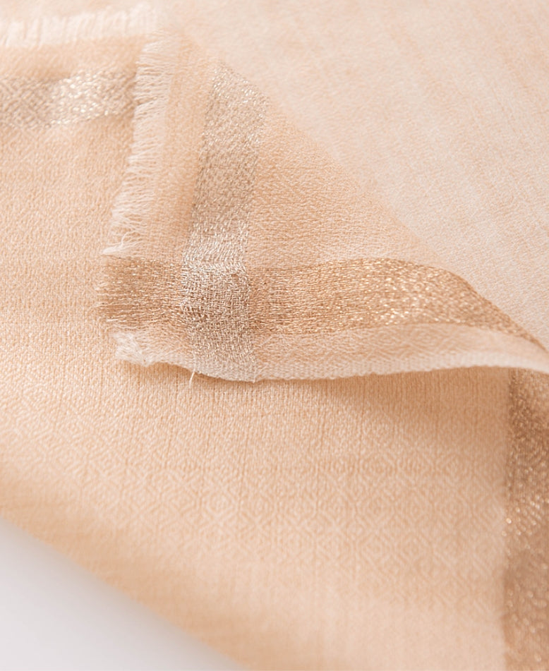 Lightweight solid color 100% wool scarf. - AOA Fashion Accessories