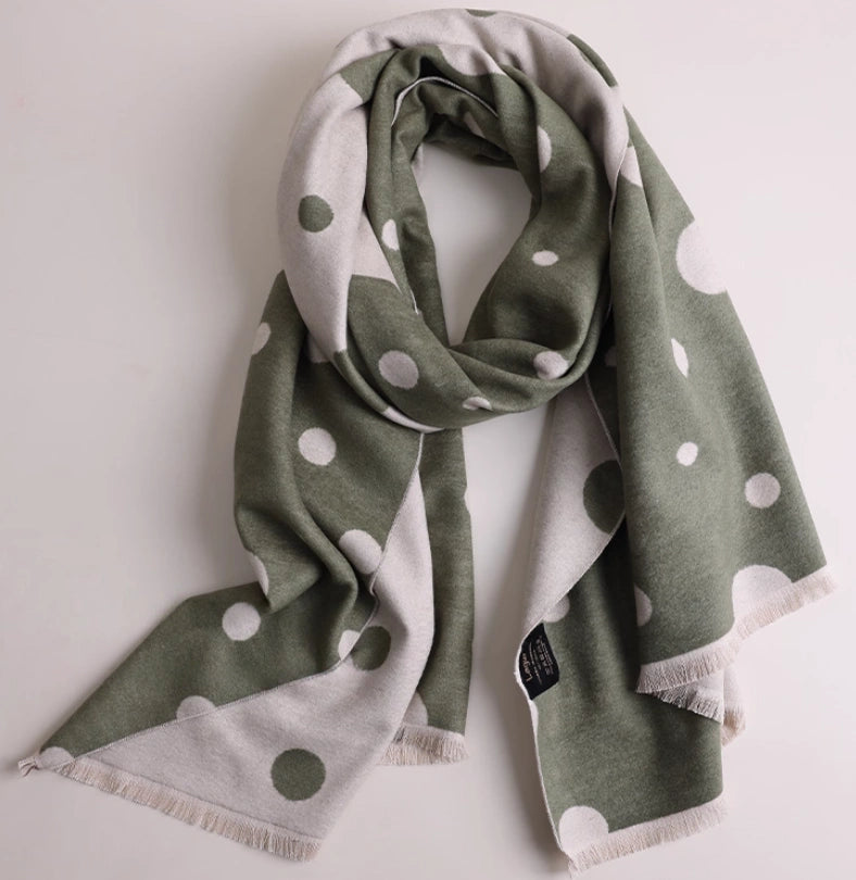 Large Silk Scarf - Brushed Silk Finish | Multiple Colors - AOA Fashion Accessories