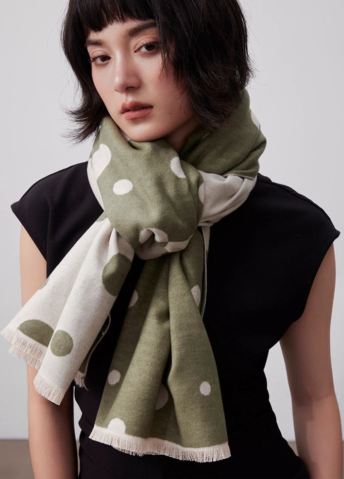 Large Silk Scarf - Brushed Silk Finish | Multiple Colors - AOA Fashion Accessories