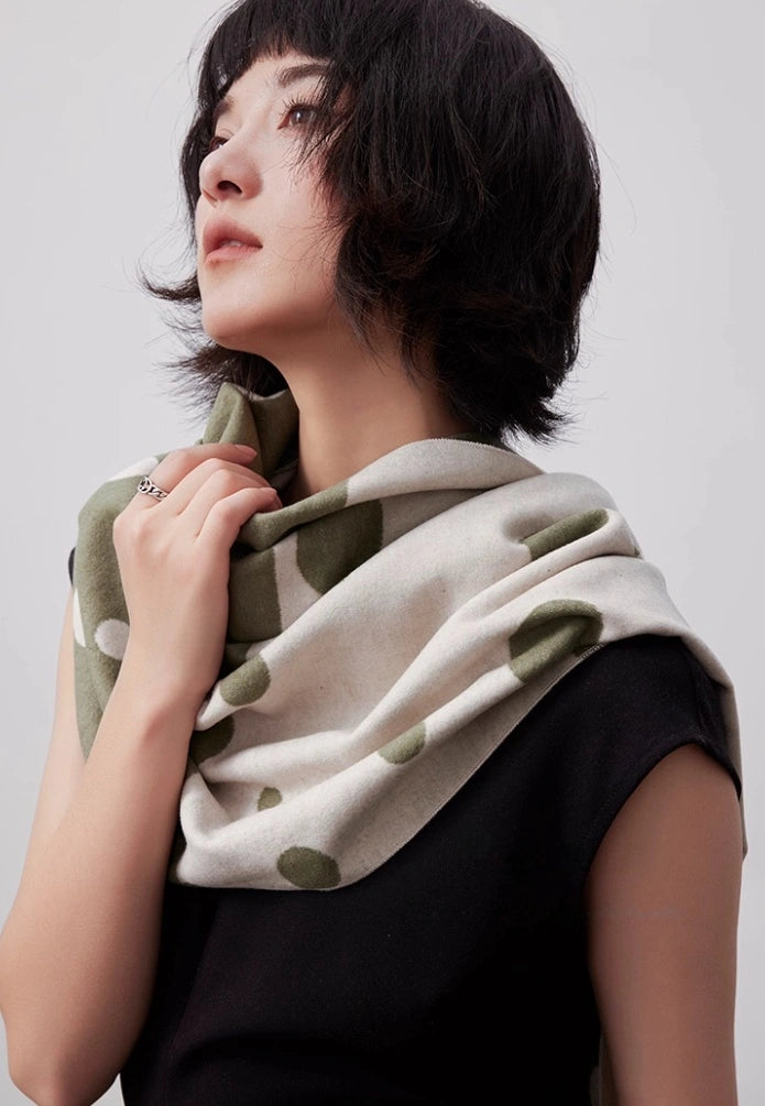 Large Silk Scarf - Brushed Silk Finish | Multiple Colors - AOA Fashion Accessories