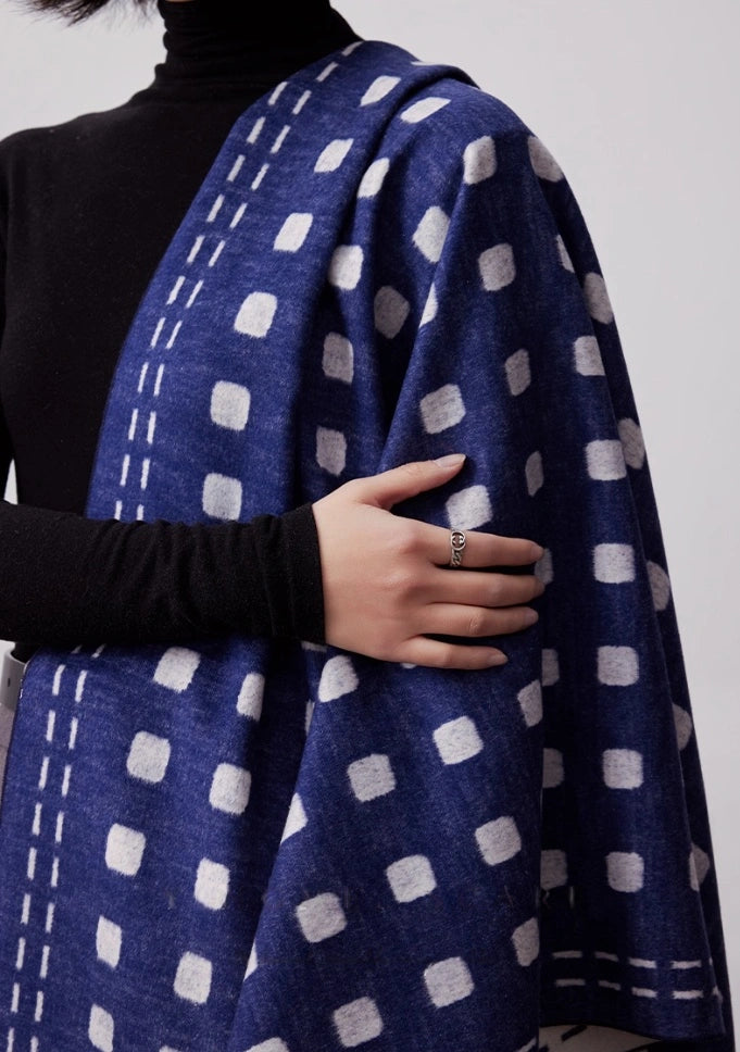 Large Silk Scarf - Brushed Silk Finish | Multiple Colors - AOA Fashion Accessories