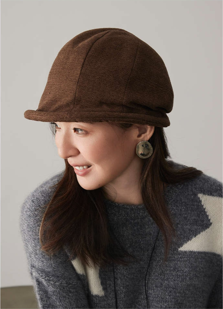 Corduroy Fuzzy Bucket Hat – Vintage Style Warm Cap for Women - AOA Fashion Accessories