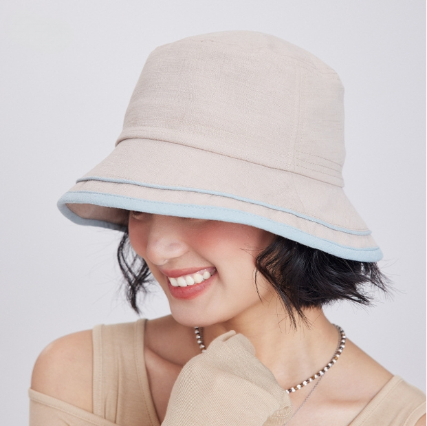 Cotton Bucket Hat–Casual Sun Hat - AOA Fashion Accessories