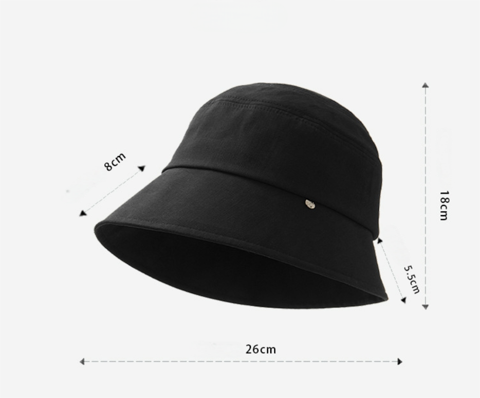 Cotton Bucket Hat – Breathable, Stylish Sun Protection Hats for Summer - AOA Fashion Accessories