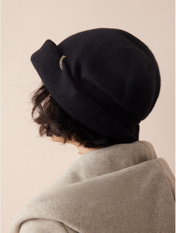 Cozy Fluffy Bucket Hat - 100% Wool Fuzzy Bucket Hat - AOA Fashion Accessories