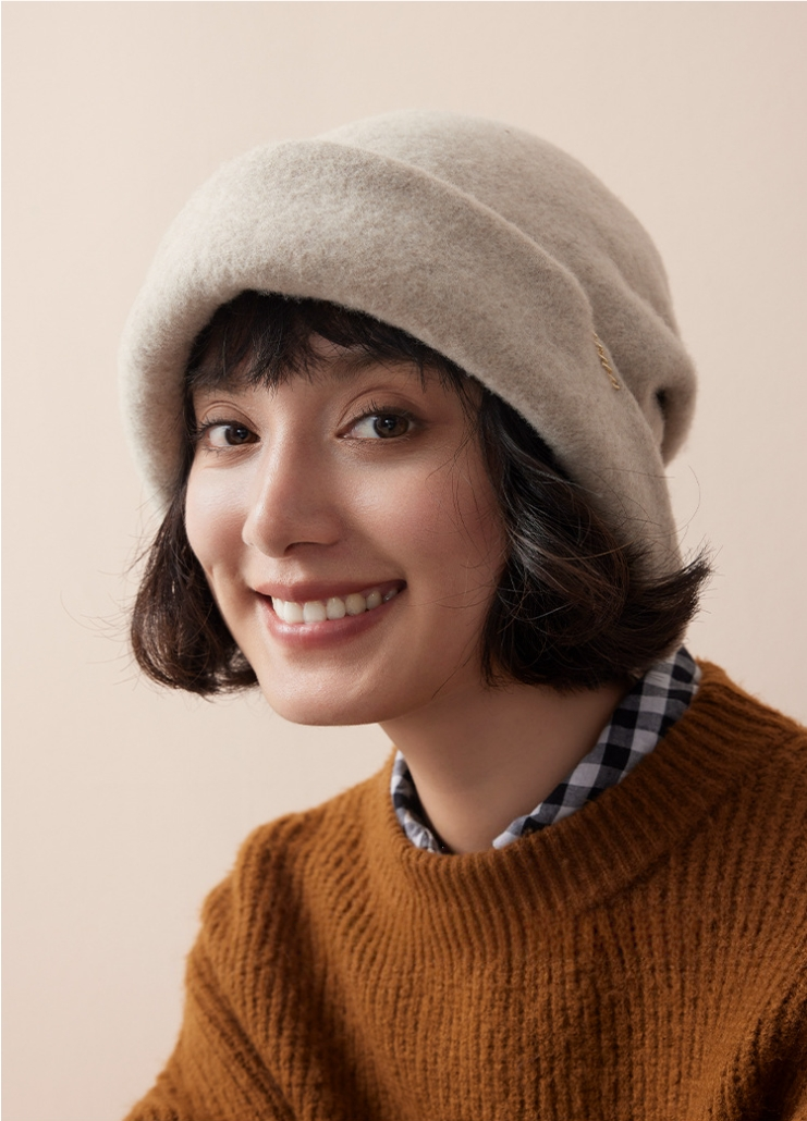 Cozy Fluffy Bucket Hat - 100% Wool Fuzzy Bucket Hat - AOA Fashion Accessories