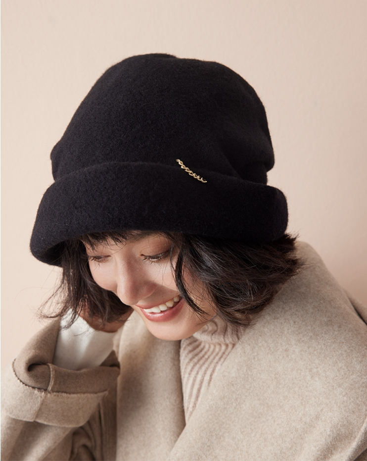 Cozy Fluffy Bucket Hat - 100% Wool Fuzzy Bucket Hat - AOA Fashion Accessories