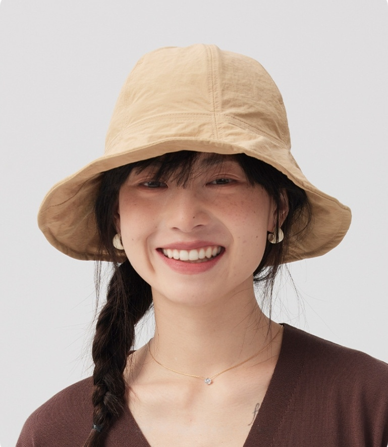 Cute Bucket Hat –Lightweight Breathable UV Protection - AOA Fashion Accessories
