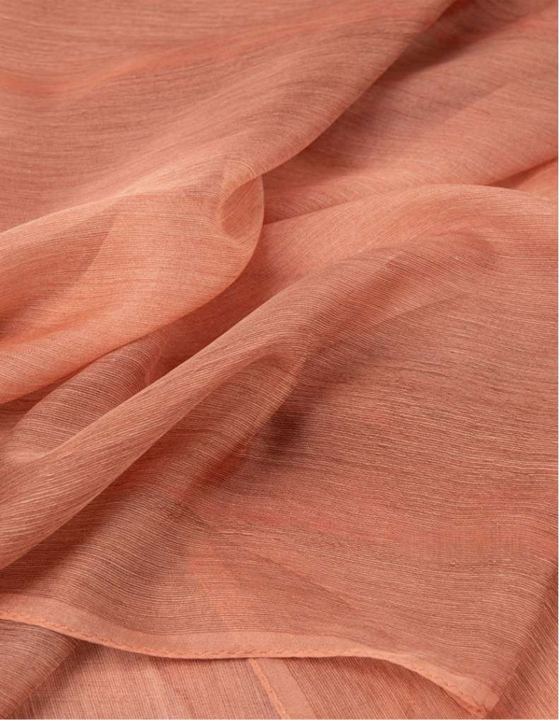 Luxurious Summer Scarf for Women - Plant-Dyed Silk - AOA Fashion Accessories