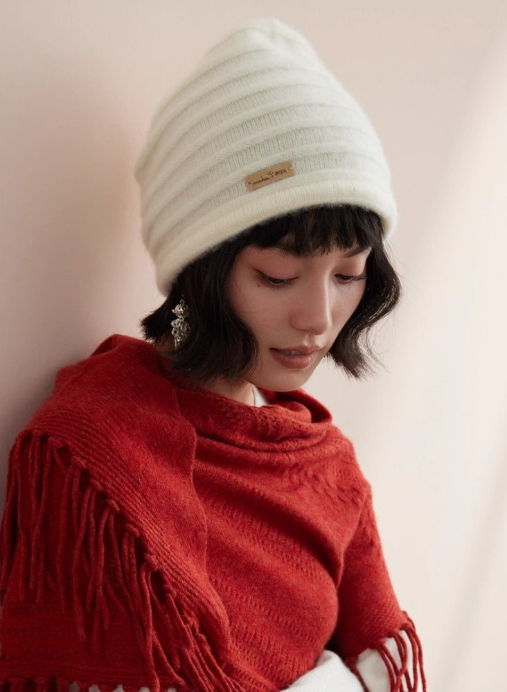 100% Cashmere Beanie Hat for Men & Women | Multiple Colors