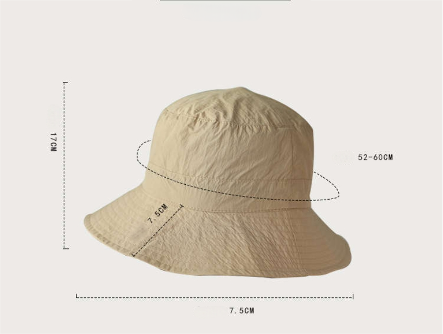 Outdoor Bucket Hat – Foldable, UV Protection & Quick-Dry Sun Hat - AOA Fashion Accessories