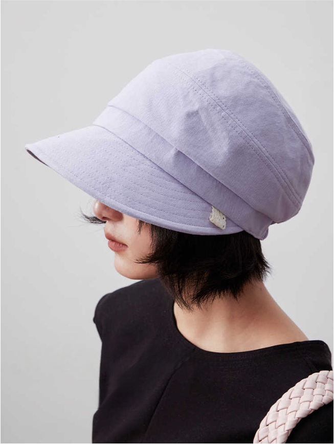 Simple Pure Cotton Baseball Cap - Sun Protection Hat - AOA Fashion Accessories