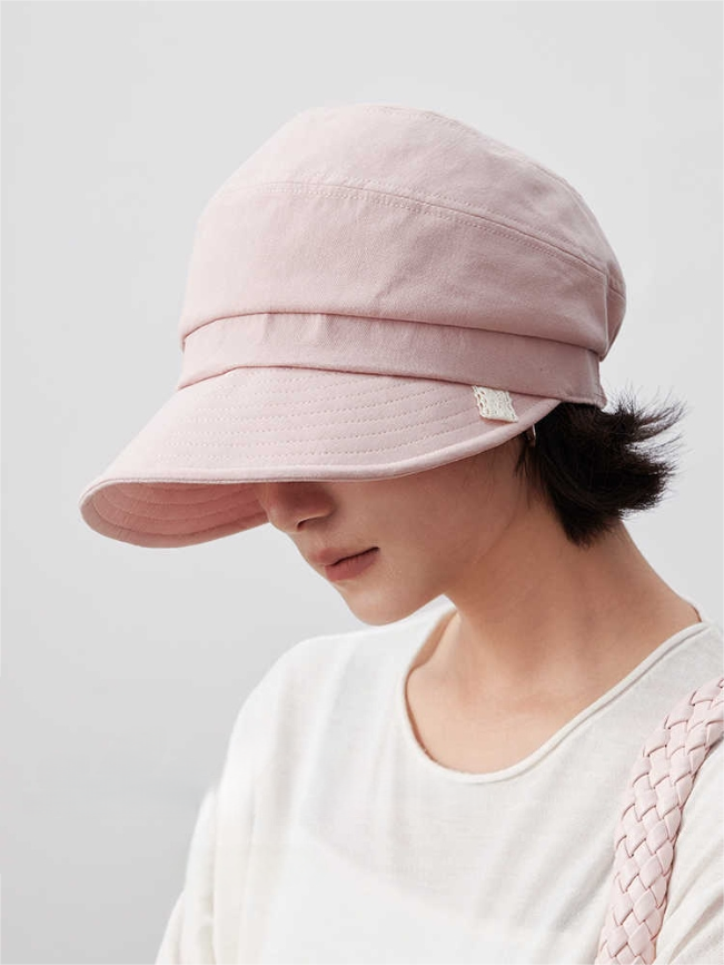Simple Pure Cotton Baseball Cap - Sun Protection Hat - AOA Fashion Accessories
