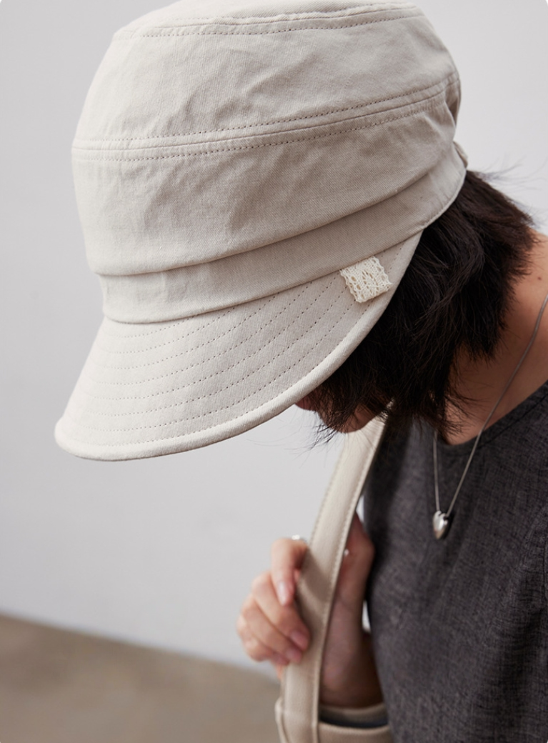 Simple Pure Cotton Baseball Cap - Sun Protection Hat - AOA Fashion Accessories