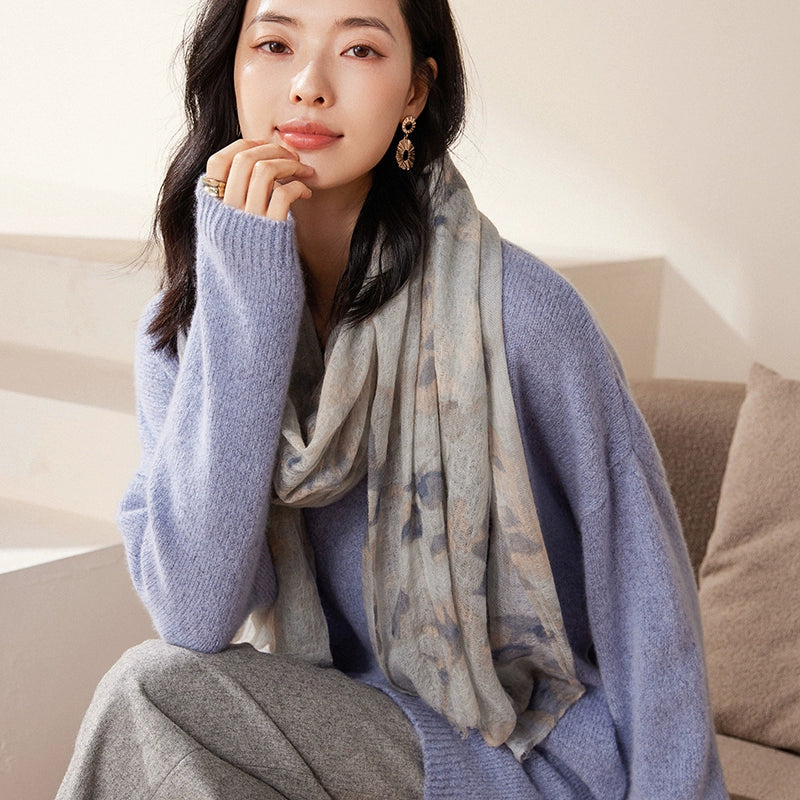 Exquisite 200s Ring Cashmere Scarf - Featherlight Warmth | Multiple Colors