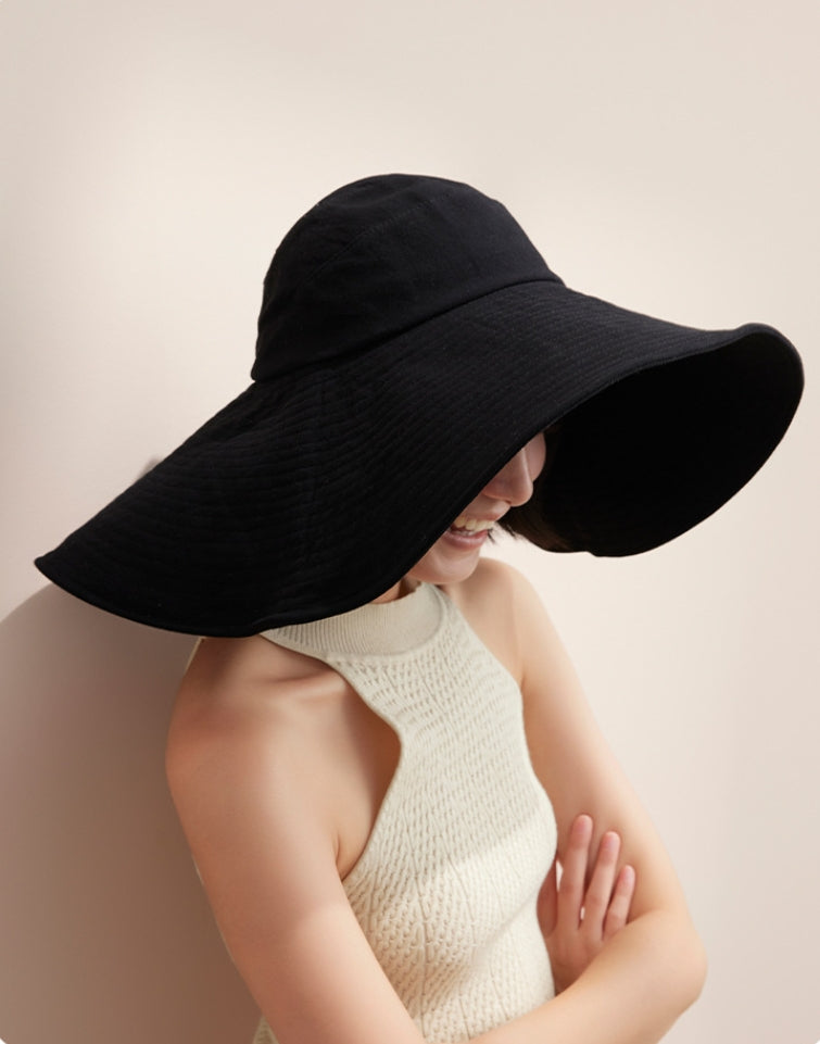 Wide Brim Sun Hat for Women – UV Protection Sun Visor Hat - AOA Fashion Accessories