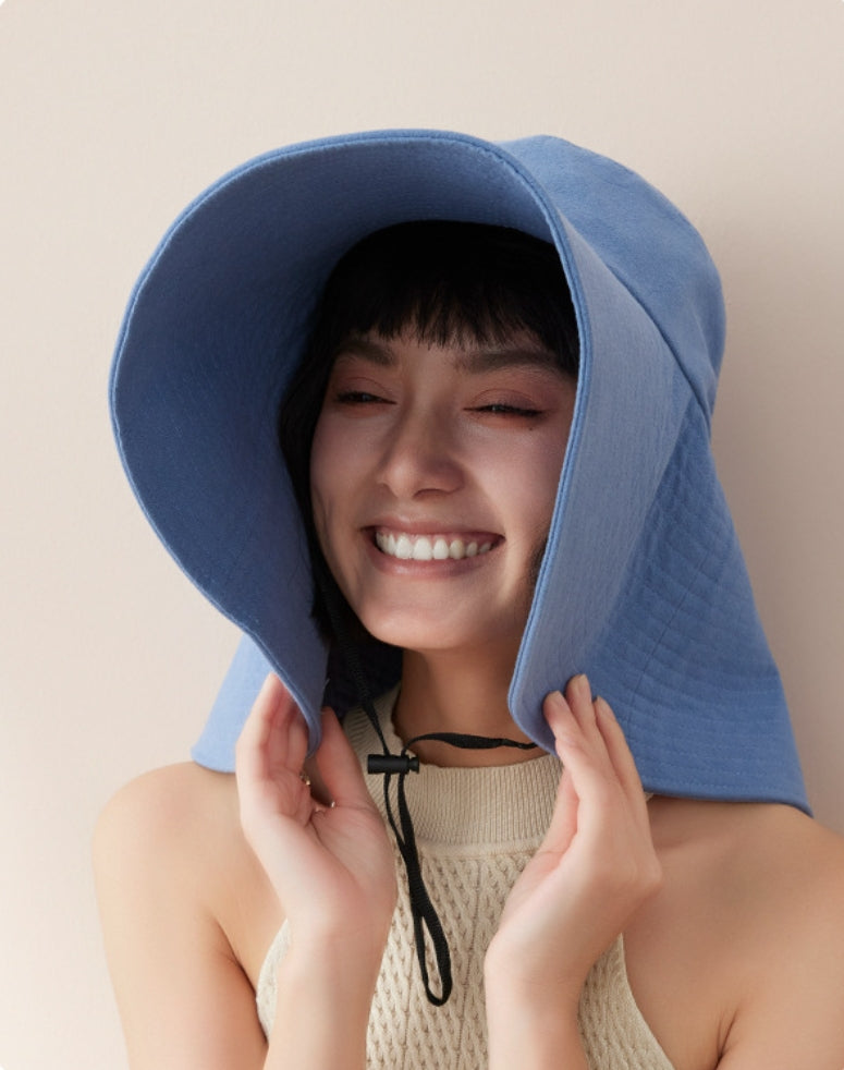 Wide Brim Sun Hat for Women – UV Protection Sun Visor Hat - AOA Fashion Accessories