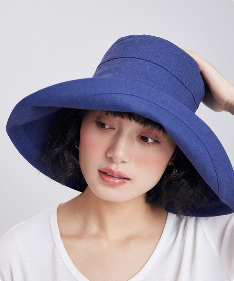 Wide Brim Sun Hat for Women – Breathable  UV Protection Sun Hat - AOA Fashion Accessories