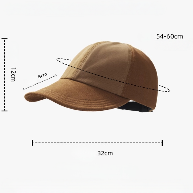 Colorblock Cotton Baseball Cap - AOA Fashion Accessories